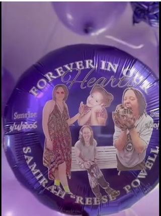 Photo from Rosa's review of Personalized Round Foil Balloon 17 Inch - Custom Event Decoration