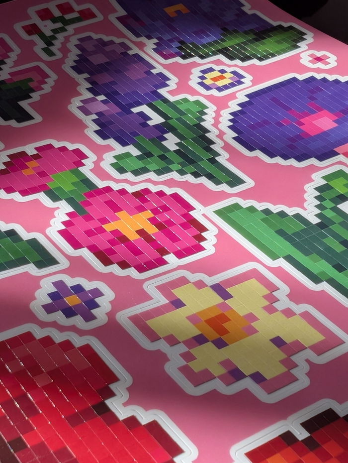 Customer photo of Plants Sticker Sheet