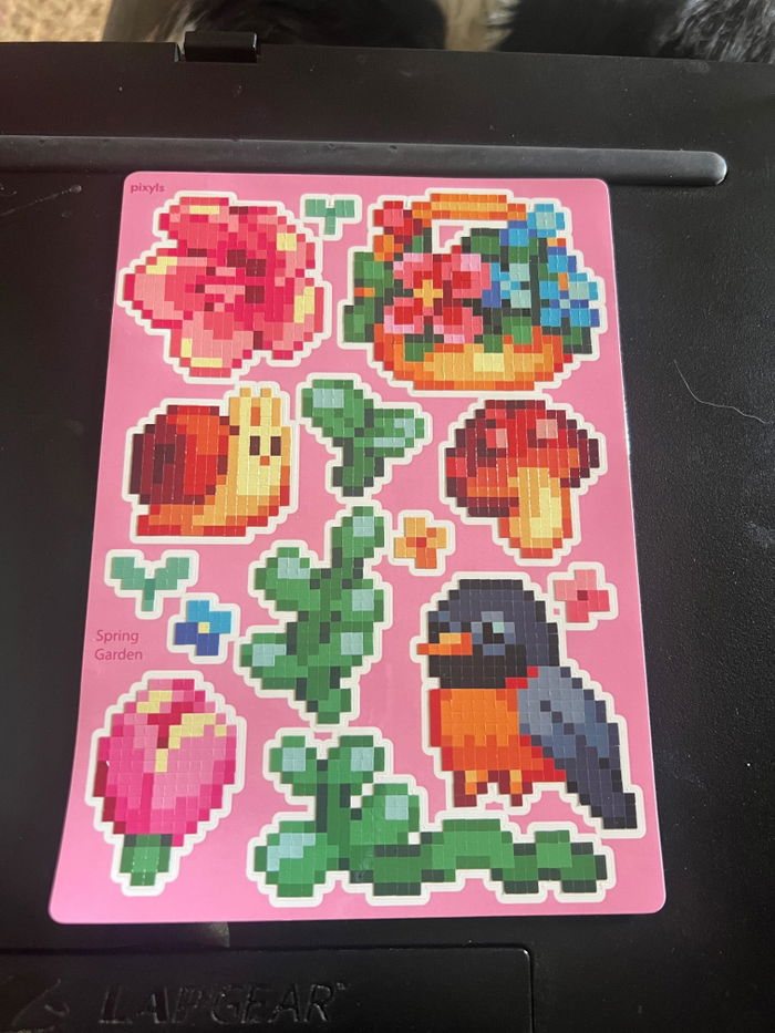 Customer photo of Spring Garden Sticker Sheet