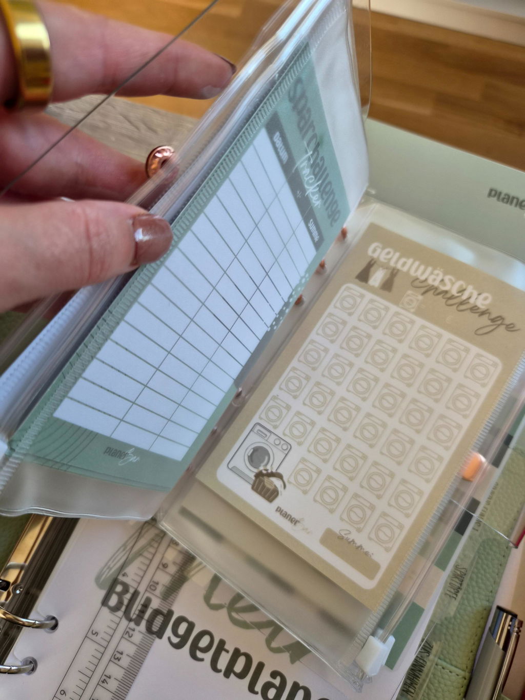 Budgetplaner - Einlagen inkl. Anleitung