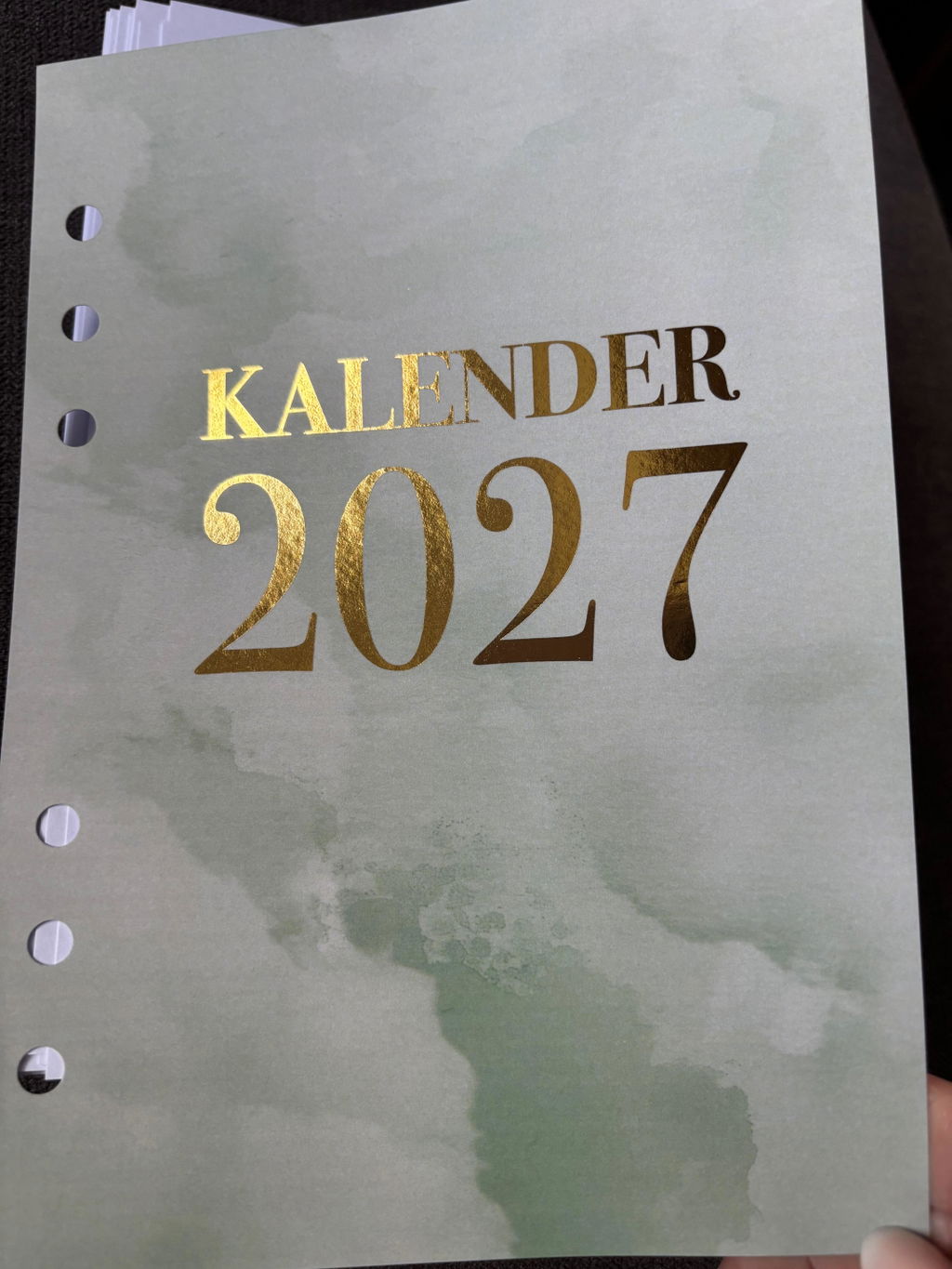 Kalender 2027 - Watercolor