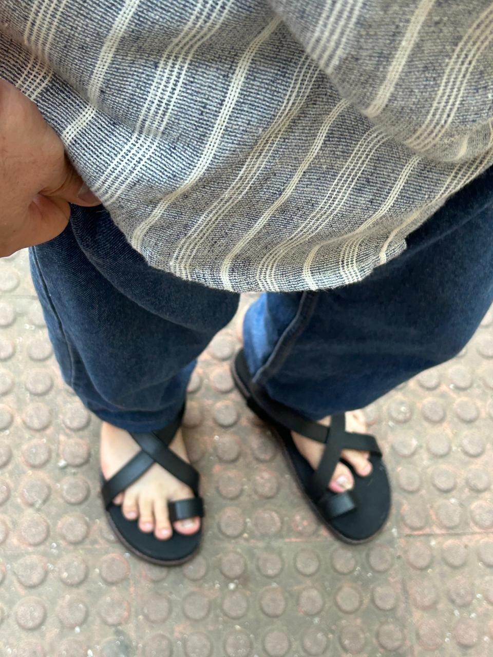 Sko Pro Black Sandals Men