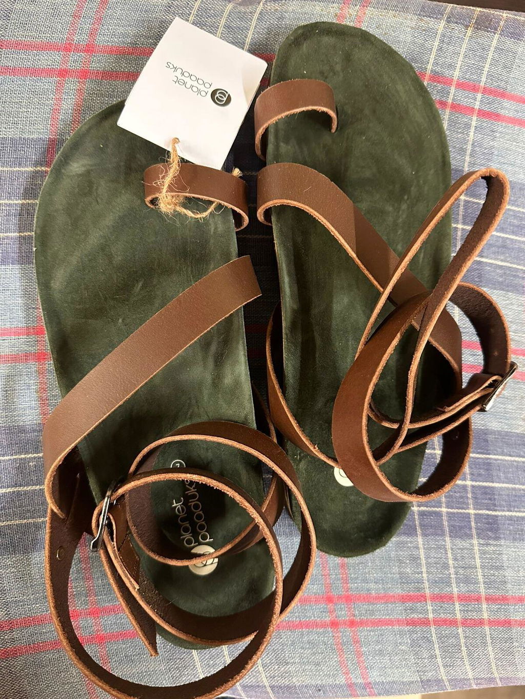 Ensa Brown Sandals Women