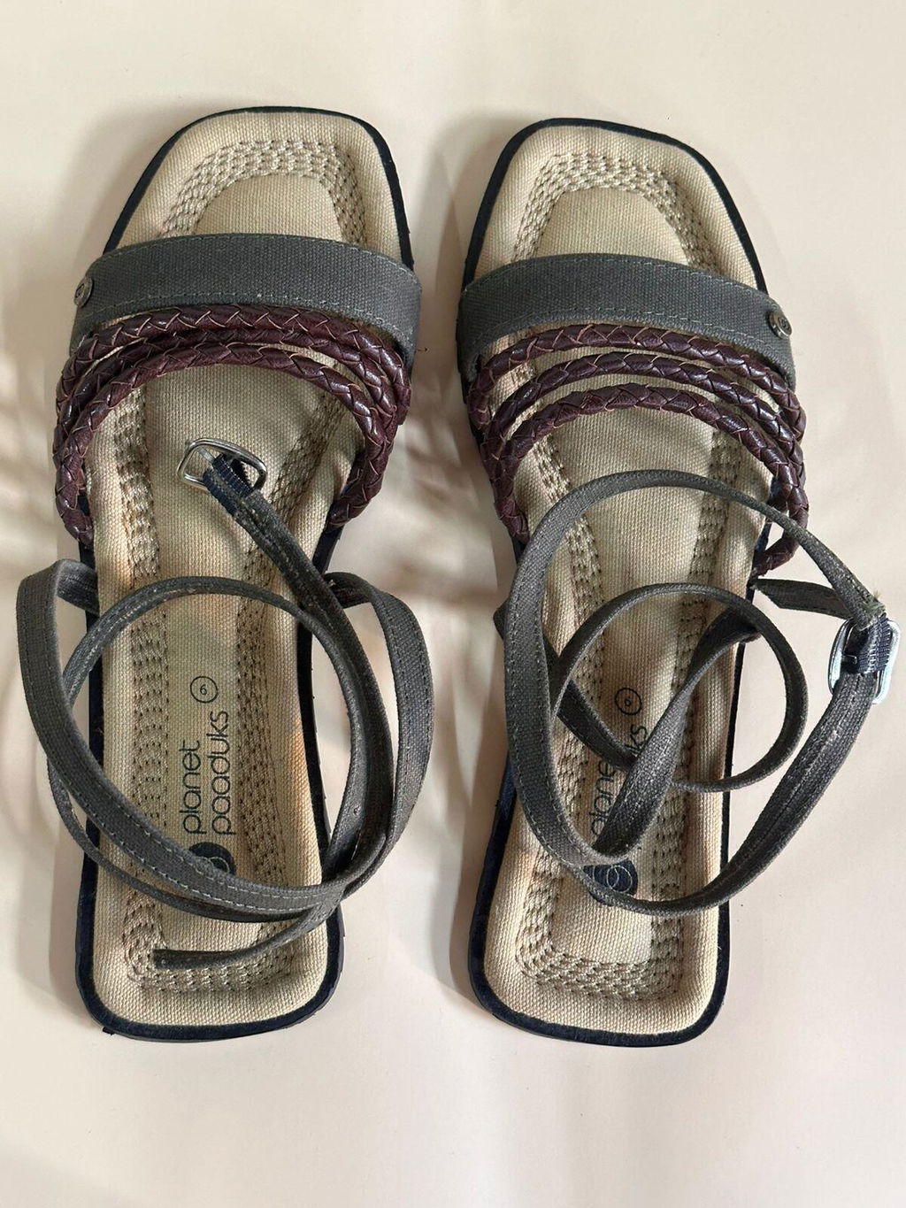 Veya Green Sandals Women