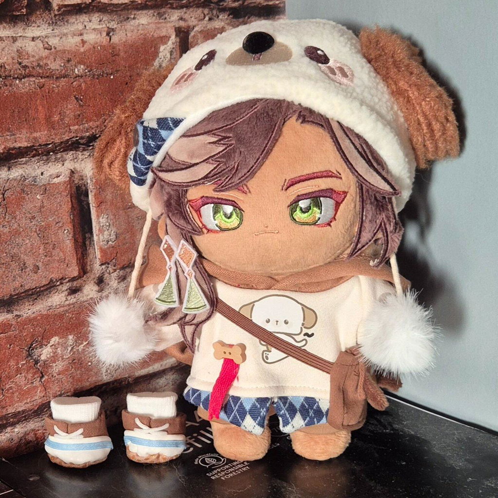 【Revival Success】【Few In Stock】PLUSH WONDERLAND green eyed boy 20CM Doll Plushie FANMADE