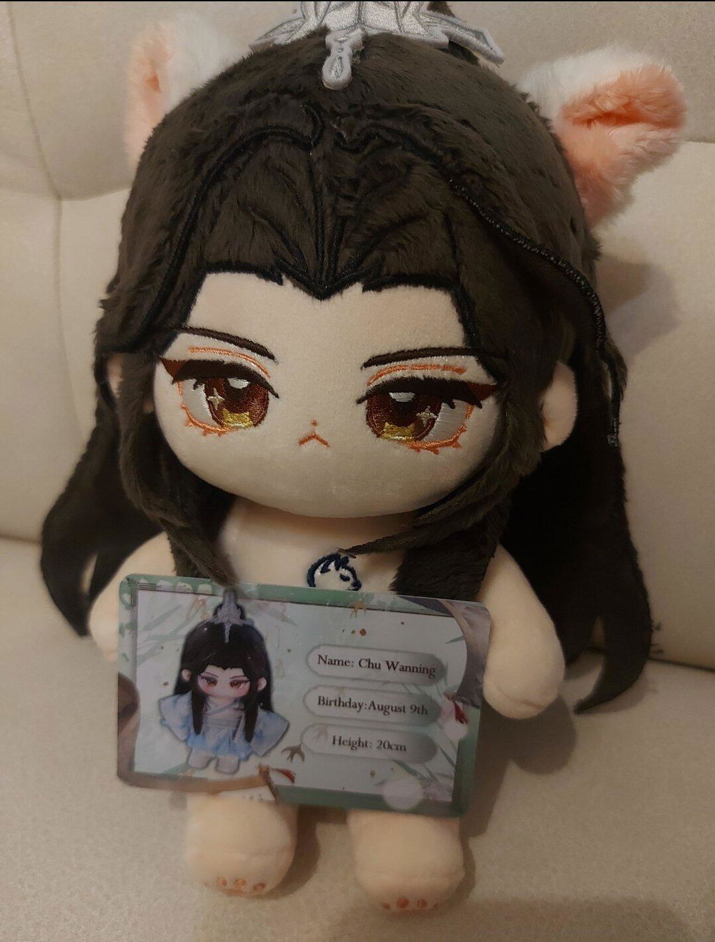 [20CM Doll] Frosted Whisker Plushie FANMADE