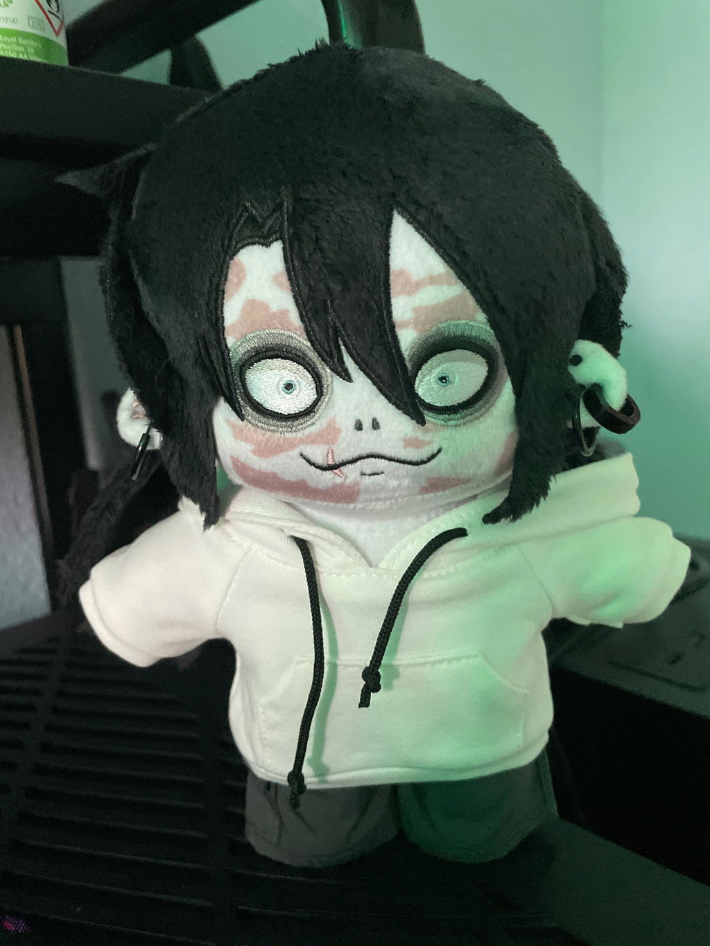 [20CM Doll] [Authorized] Fear Me [Jeff the Killer's Dating Sim] Jeff Plushie