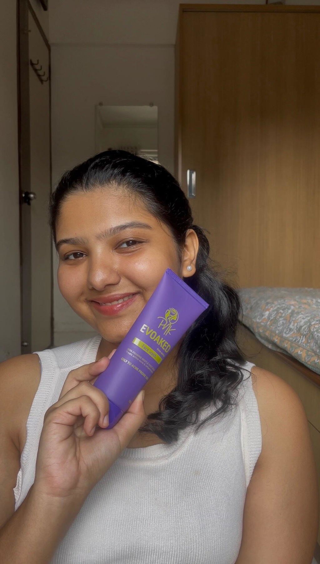 Evoaked Acne Series – Acne Control Face Wash (2.5% Benzoyl Peroxide)