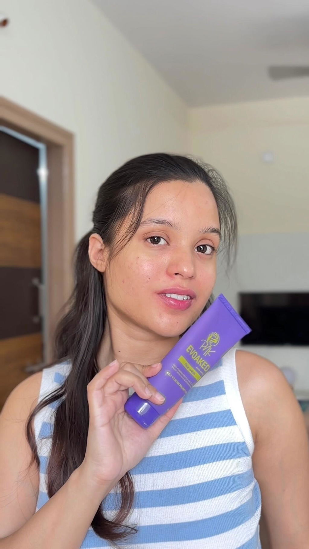 Evoaked Acne Series – Acne Control Face Wash (2.5% Benzoyl Peroxide)