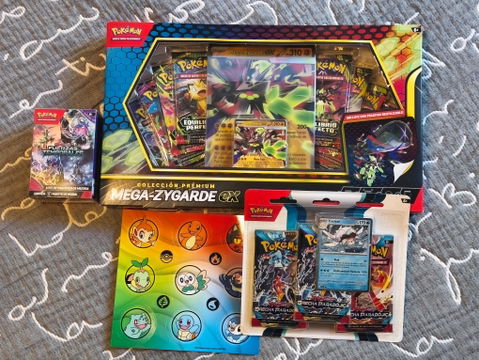 Pokémon Mystery Box 100€ Caja Misteriosa Cartas Pokémon