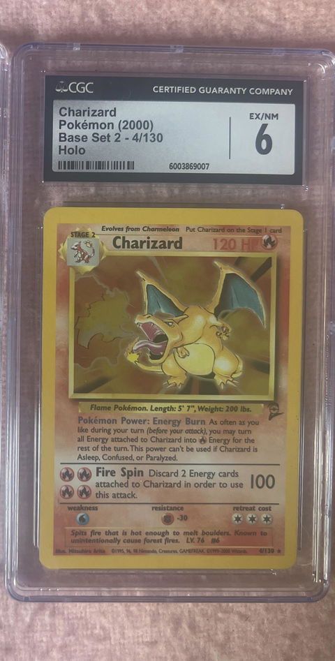 Charizard (B2 4) Base Set 2