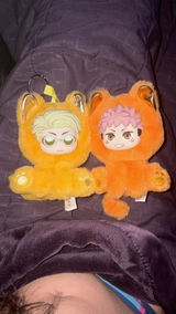EAKI Jujutsu Kaisen Sitting Cat Party Plush Pendant Blind Box Series 2