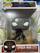 Spider-Man Black & Gold Suit de 10" Pulgadas 921 (Special Edition - Spider Man No Way Home) Funko Pop!