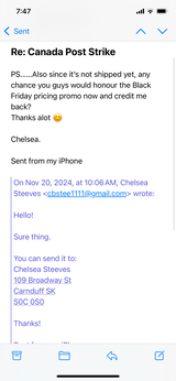 Chelsea Steeves review photo