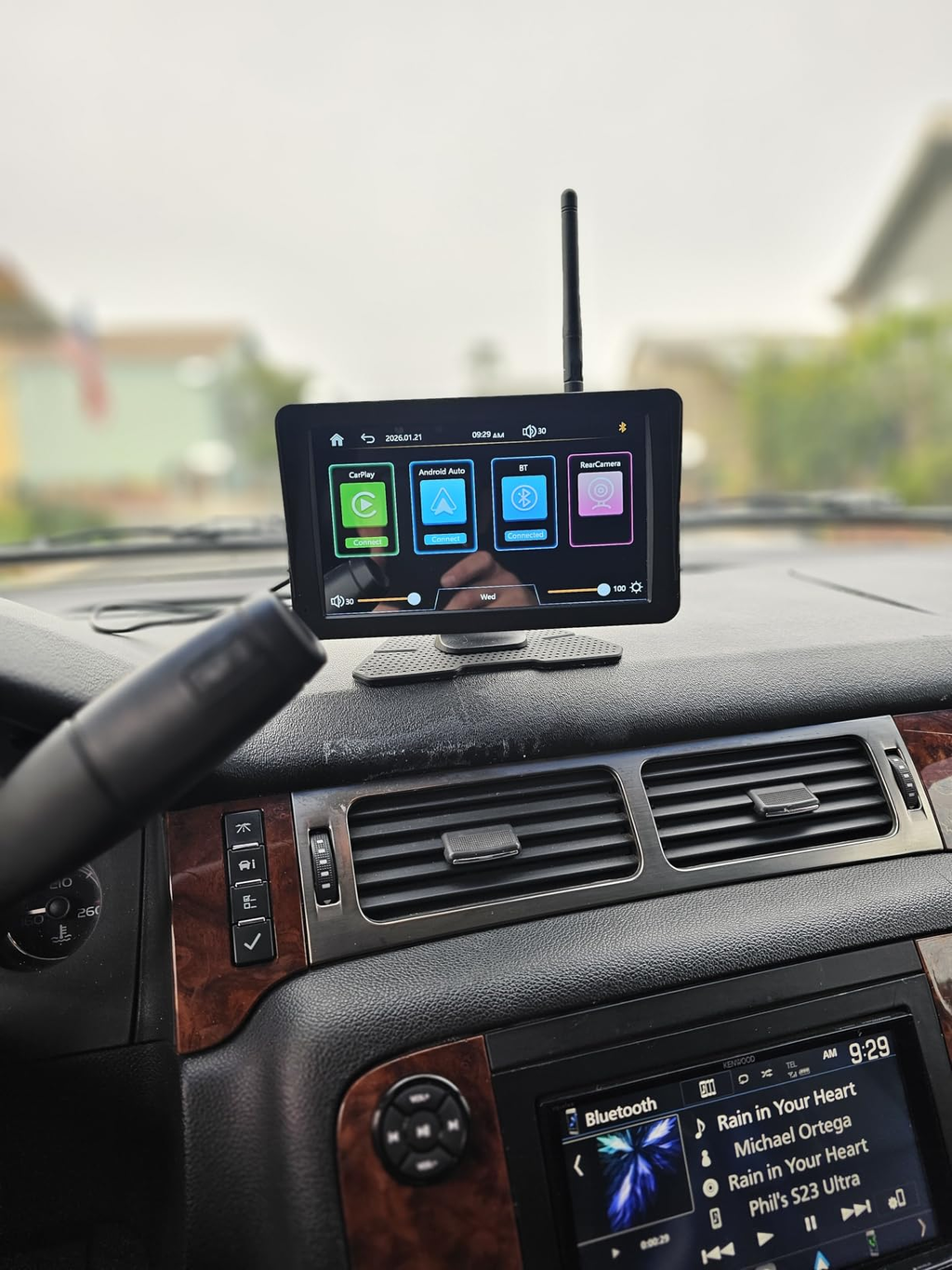 PORMIDO PRA102 Double Din Car Stereo with 10.1
