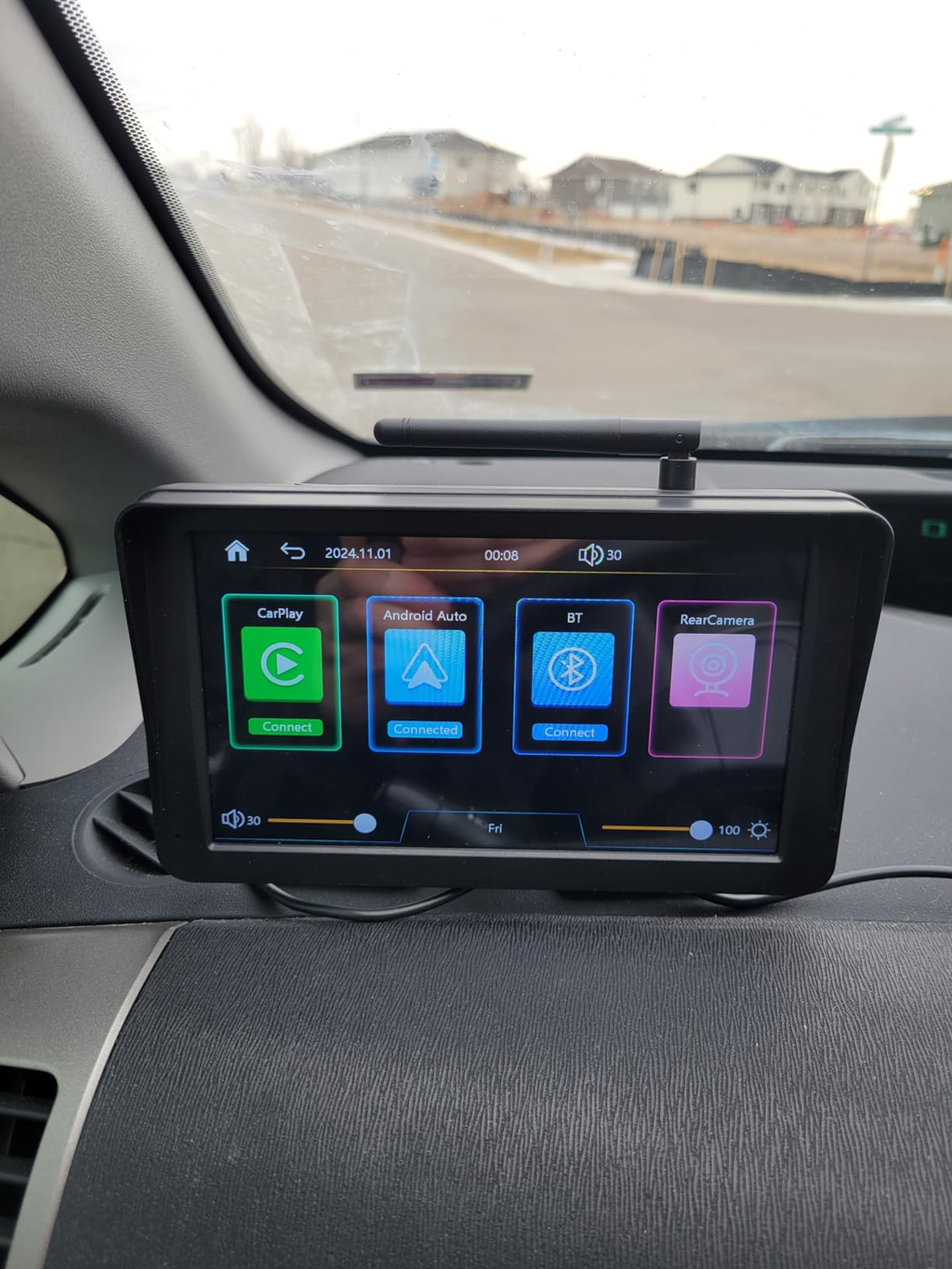 PORMIDO PRA102 Double Din Car Stereo with 10.1