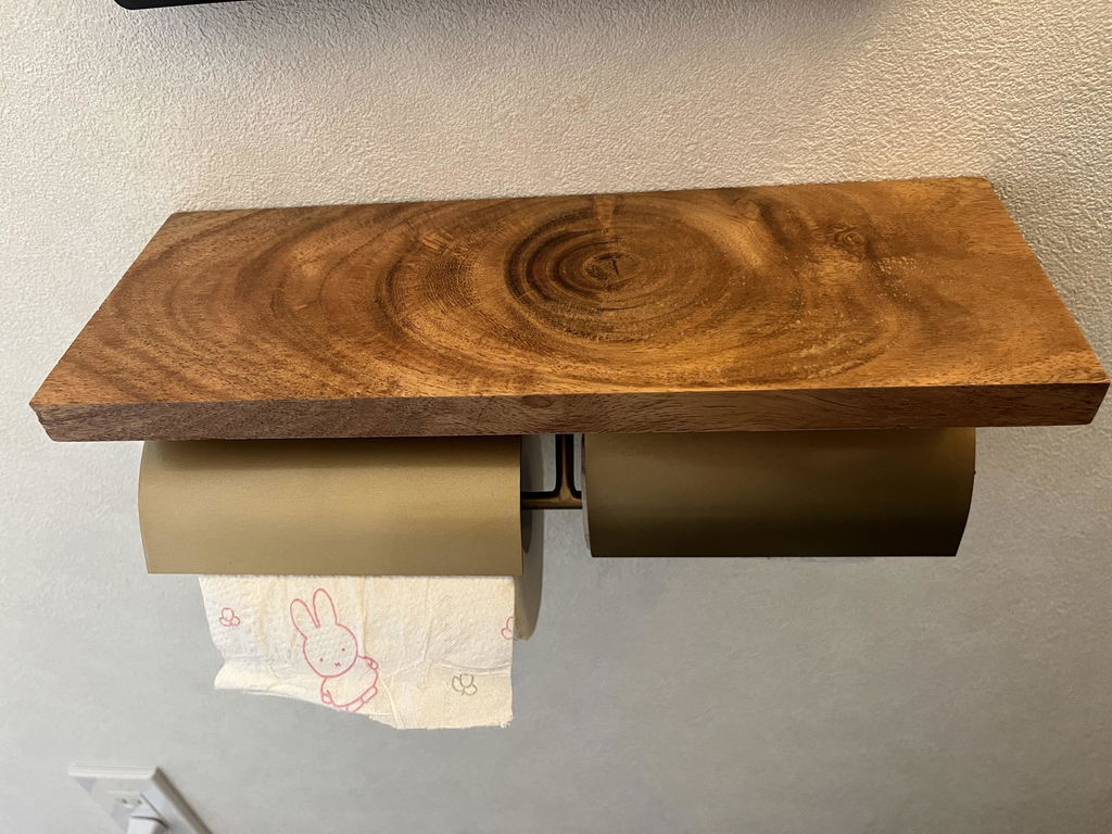 41423 トイレットペーパーホルダーダブル アンティークゴールド – POSH