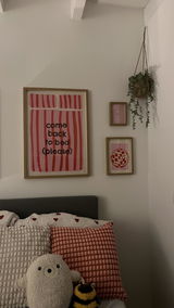 Kundenfoto zu Discokugel Poster in Rosa &amp; Rot