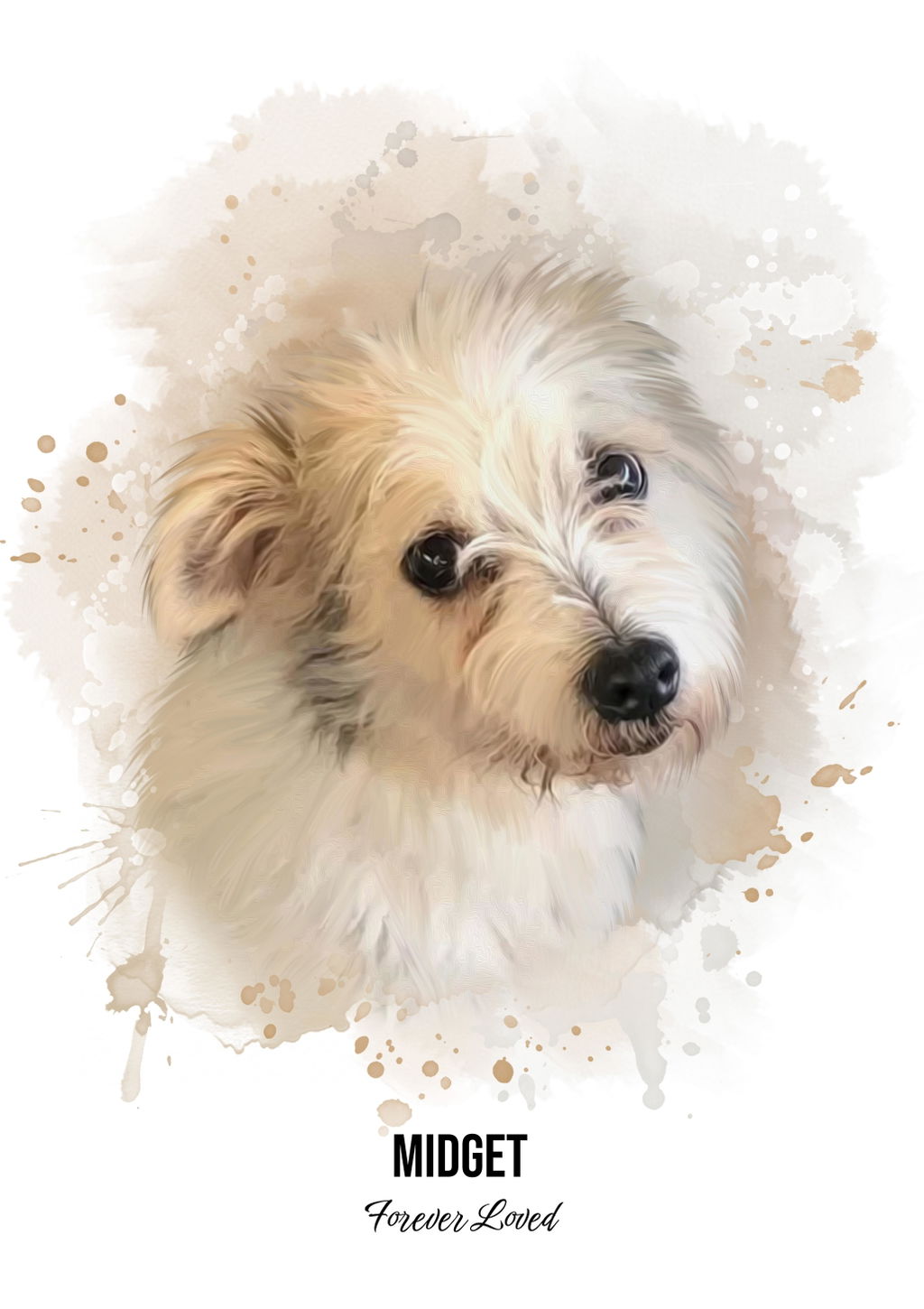 Watercolour Pet Illustration