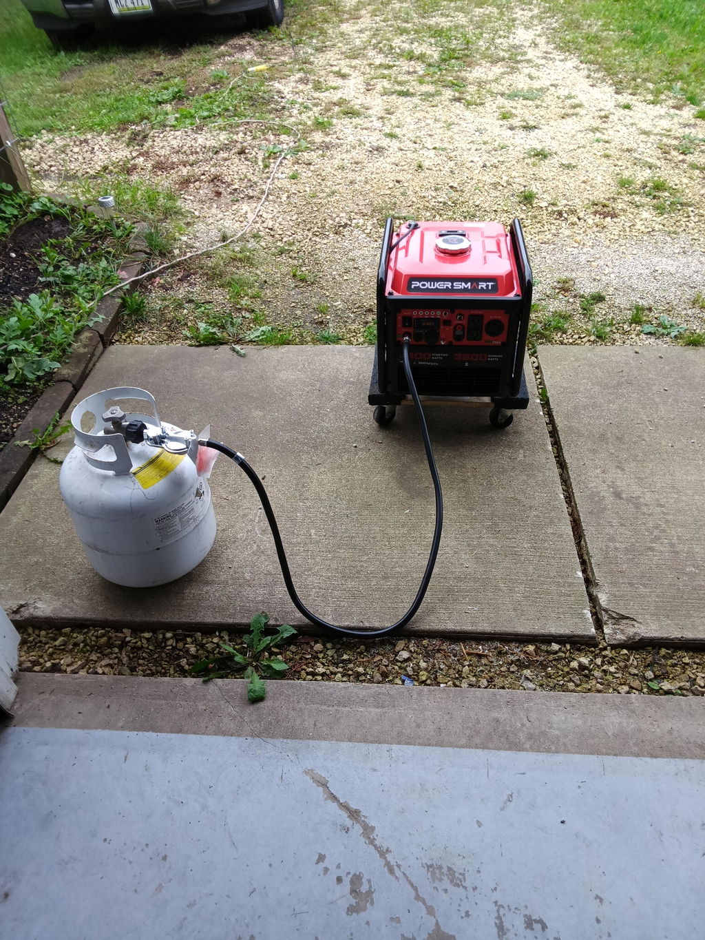 4400W Gasoline/Propane Dual Fuel Inverter Generator w/ CO Alert MB5040DC