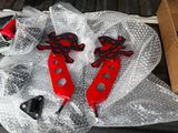 Pirate Jolly Roger hinge mount side mirrors for Wrangler & Gladiator