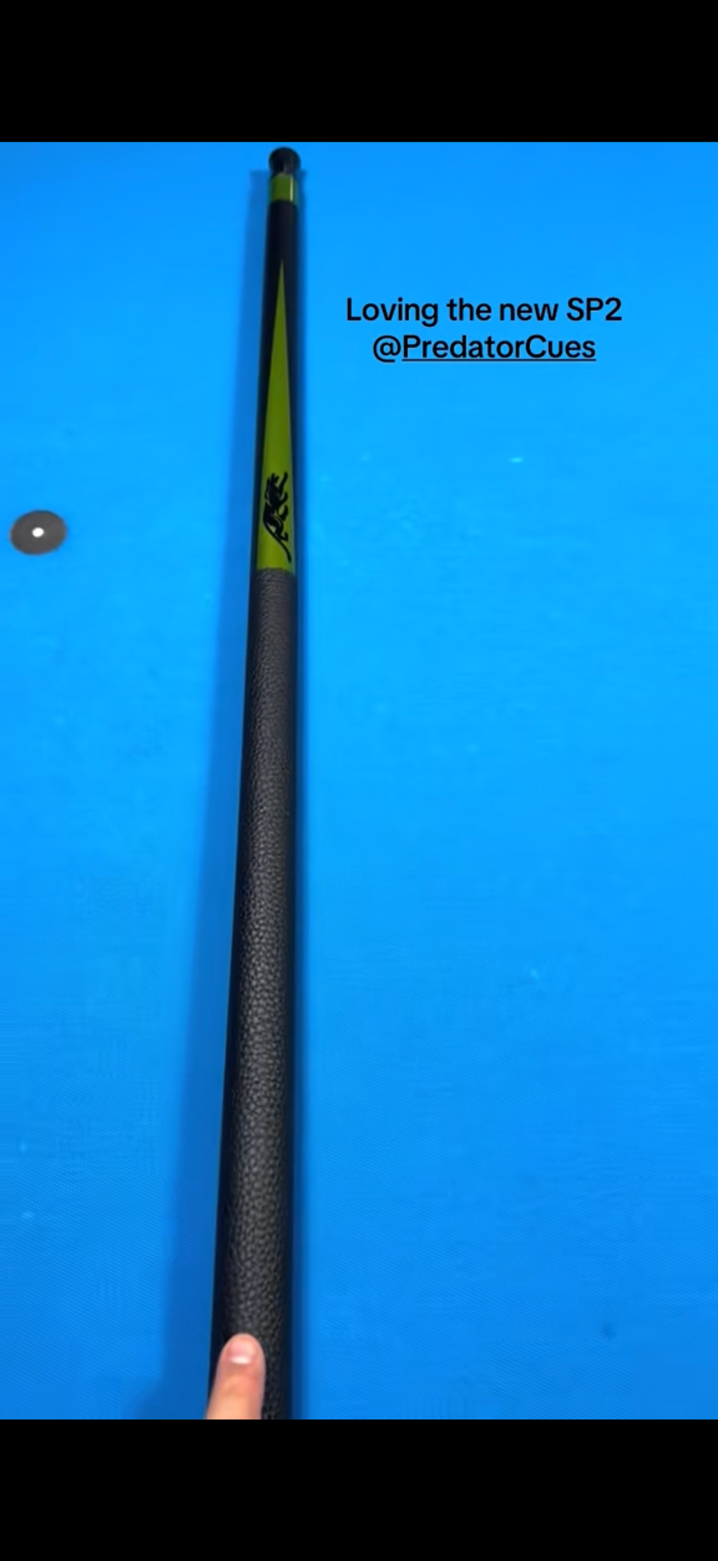 Predator SP2 Lime Green 1 Pool Cue | Professional Pool Cue