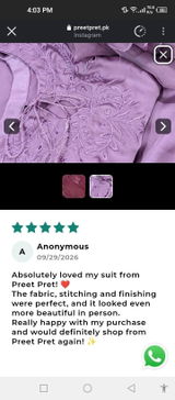 Anonymous review photo