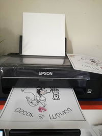 papel de sublimación A4, paquete con 100 hojas