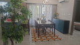Gold Geometric Hand Tufted Wool Carpet