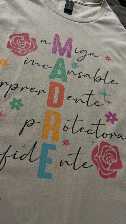 Madre Spanish Mothers Day Unisex Softstyle T-Shirt