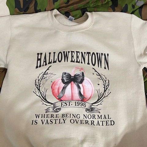 Halloweentown Normal Is Vastly Over Rated Coquette T-Shirt