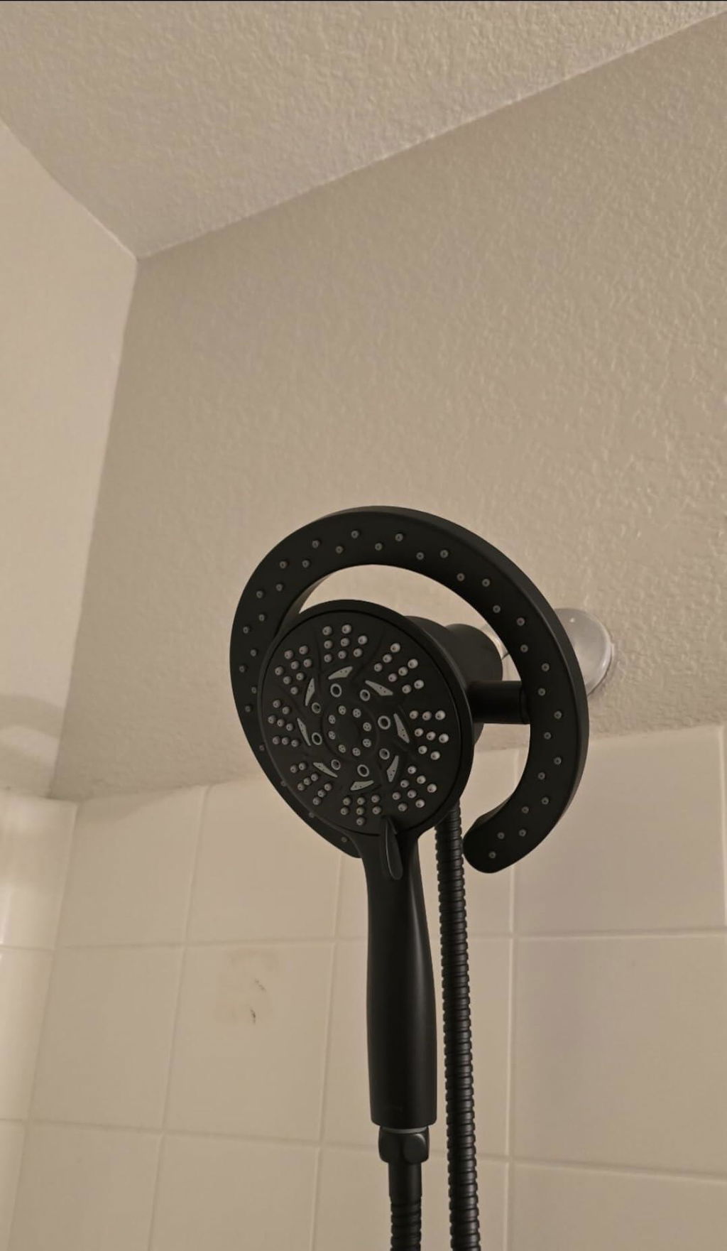 PRIMSOPH 10-Mode High Pressure Handheld and Round Rainfall Shower Head with Magnetic Docking and Stainless Steel Hose, Chrome