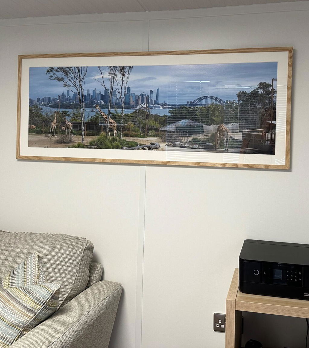 Panoramic Framed Mounted Photo Print