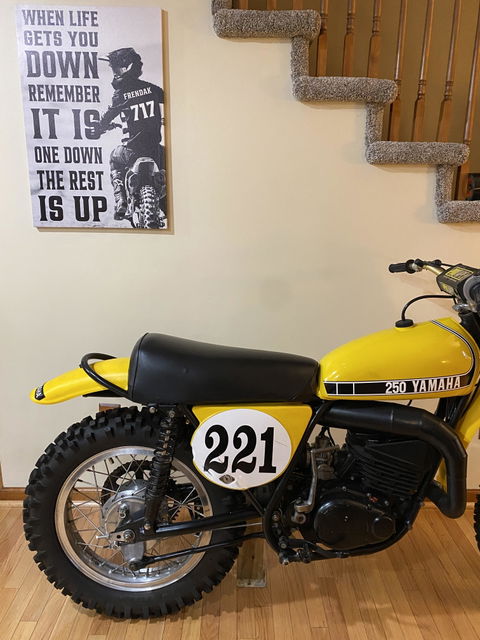 Ride Hard, Live Free: Personalized Motocross Wisdom Canvas / Poster - Essential for Racers