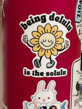 Being Delulu Is The Solulu Vinyl Sticker