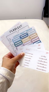 Days Of The Week Sticker Sheet
