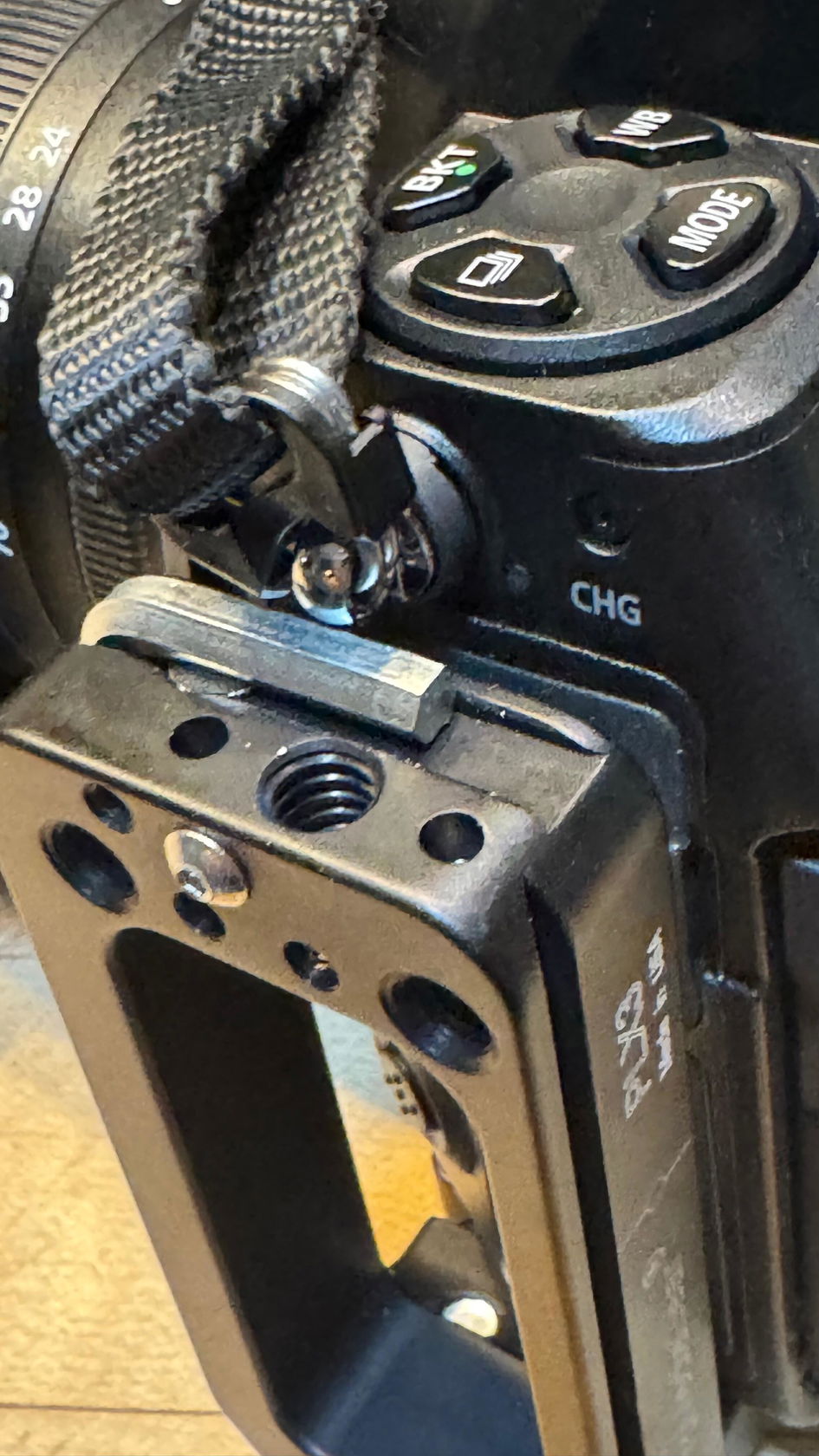PLNZ83X Arca-swiss L-Bracket for Nikon Z8 Mirrorless Camera