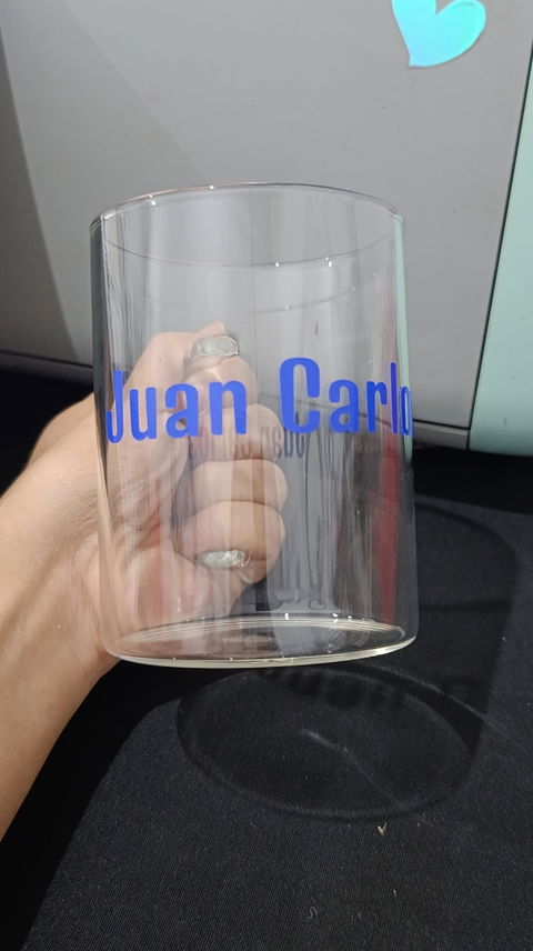 Taza de Vidrio de 15oz | Transparente