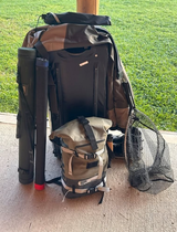 Sac à dos étanche IPX6 réglable 20–40L – Mer, Ville, Randonnée