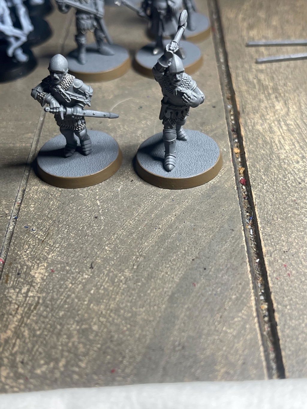 Medieval - Early 100YW Knights with Basinets, On Foot, 100 Years War,  28/32 mm Historical Wargame, Saga... Medbury miniatures