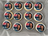 Custom Edible Image Printing - Cupcake / Cookie Round Icing Topper - Precut