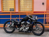 CUSTOM 'BACKDRAFT' EXHAUST for Harley-Davidson Sportster 883/1200 1986-2022