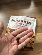 Pumpkin Seed Oil with Saw Palmetto 3000mg – Zinc, Beta-Sitosterol & Lycopene | 180 Softgels