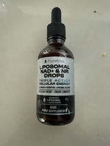 Liposomal NAD+ & NR Drops – Resveratrol, CoQ10