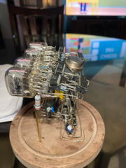 Kundenfoto für IN12-Nixie-Röhrenuhr-Bausatz mit USB-C-Stromversorgung — Gearfinch