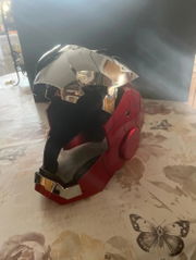 Photo client de Masque Iron Man MK5 activé, visière motorisée — Gearfinch