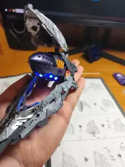 Kundenfoto für Kshatriya LED-Mecha-Bausatz im Maßstab 1:100 für Fortgeschrittene — Gearfinch