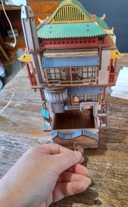 Customer photo for Miniature Kit, Onsen Saga Desktop Storage — Gearfinch