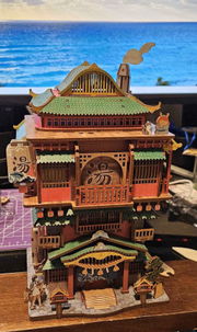 Customer photo for Miniature Kit, Onsen Saga Desktop Storage — Gearfinch