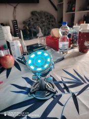 Klantfoto voor Iron Man MK3 Arc Reactor met licht en verwisselbare frontplaten — Gearfinch